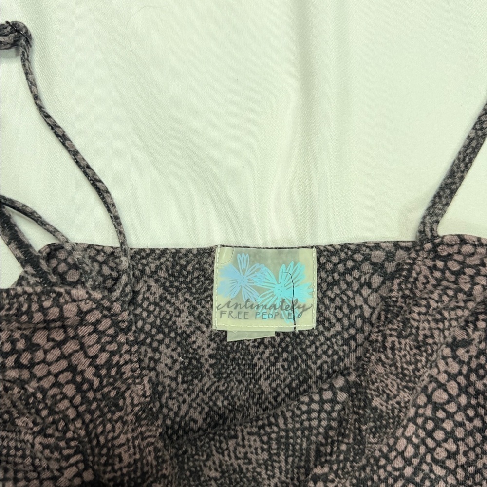 Free People Intimately Black and Snake Print Camisole - Picture 2 of 3